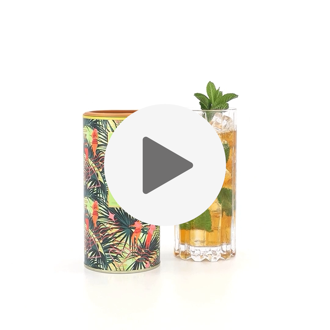 Mojito Instant Tea with soho glass